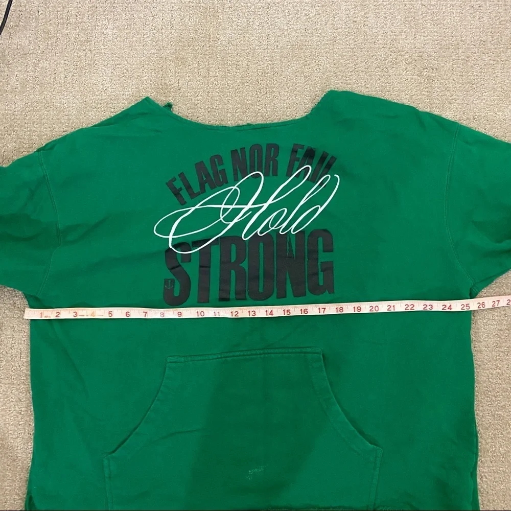 Flag Nor Fail Strong Sweatshirt Gym Wear Size XL
